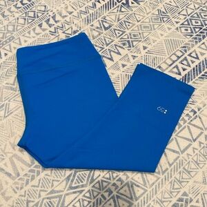 59 Blue Crop Leggings
